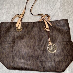 Brown Michael Kors Tote Bag